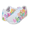 SKECHERS UNO HIGHLIGHT LOVE WHITE/MULTI 177981-WMLT画像