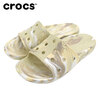 crocs CLASSIC CROCS MARBLED SLIDE 206879-2Y3画像