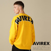 AVIREX BIG LOGO CREW NECK SWEAT画像