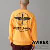 AVIREX L/S CREW SWEAT CAMP LUNA画像