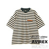 AVIREX BORDER LOGO SHORT SLEEVE T-SHIRT画像