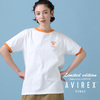 AVIREX DOUNUT ONE POINT RINGER T-SHIRT画像