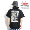 COOKMAN T-shirts Supermarket -BLACK- 231-31093画像