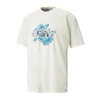 PUMA FFXIV ICON TEE FROSTED IVORY/PLATINUM WHITE 539039-03画像