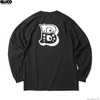 BLUCO PRINT L/S TEE -B- (BLACK) 1208-3A09画像
