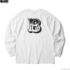 BLUCO PRINT L/S TEE -B- (WHITE) 1208-3A09画像