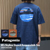 patagonia 23SS M's Skyline Stencil Responsibili Tee 37673画像