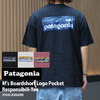 patagonia 23SS M's Boardshort Logo Pocket Responsibili Tee 37655画像