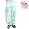 COOKMAN Chef Pants Candy Stripe Mint 231-31811画像