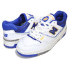 new balance BB550WTN White Infinity Blue Lakers width 2E画像