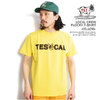 The Endless Summer TES LOCAL CREW FLOCKY T-SHIRT -YELLOW- FH-23574312画像