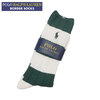 POLO RALPH LAUREN BORDER SOCKS KELLY画像
