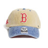 '47 Brand Red Sox Cooperstown Eldin '47 CLEAN UP Khaki ELDIN02DHS画像