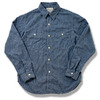FULLCOUNT Stripe Chambray Shirt 4810-23画像