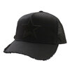 YOSHINORI KOTAKE DESIGN × BEAMS GOLF STAR MESH CAP BLACK画像