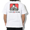 BEN DAVIS Logo Recycle Cotton Mix Print S/S Tee BDZ3-0011画像