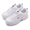FILA Distorter Premium WHITE/RED/NAVY WSS23012-125画像