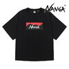 NANGA ECO HYBRID BOX LOGO LOOSE FIT TEE NW2311-1G209画像