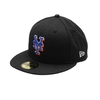NEW ERA 59FIFTY MLB Pins ニューヨーク・メッツ ブラック 13516123画像
