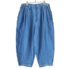 Porter Classic INDIGO LINEN BEBOP PANTS PC-021-2201画像