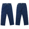 HEADLIGHT 9oz. WABASH STRIPE WAIST OVERALLS HD42387画像