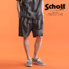 Schott WEB LIMITED |CUTSEW SHORTS BLIND STRIPE 7823113010画像