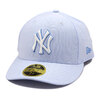 NEW ERA LP 59FIFTY Oxford オックスフォード ニューヨーク・ヤンキース スカイブルー 13515722画像