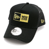 NEW ERA 9FORTY A-Frame トラッカー Box Logo ボックスロゴ ブラック × ゴールド 13515952画像