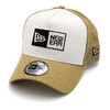NEW ERA 9FORTY A-Frame トラッカー Box Logo ボックスロゴ ホワイト カーキ 13515946画像