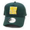 NEW ERA 9FORTY A-Frame トラッカー Square NEW ERA スクエアニューエラ ダークグリーン 13515886画像