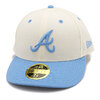 NEW ERA LP 59FIFTY MLB 2-Tone Paisley アトランタ・ブレーブス クロームホワイト/スカイブルー 13515730画像