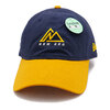 NEW ERA 9THIRTY Mountain Initial Logo ネイビー/イエロー 13516279画像