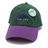 NEW ERA 9THIRTY Mountain Initial Logo グリーン/パープル 13516280画像