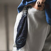 GLIMCLAP Scarf-ish denim key chain 14-049-GLS-CD画像