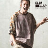 GLIMCLAP Switching design short sleeve pullover 14-033-GLS-CD画像