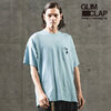 GLIMCLAP Relax fabric & minimal printed design T-shirt メ 14-058-GLS-CD画像