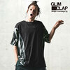 GLIMCLAP Switching design T-Shirt 14-036-GLS-CD画像