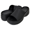crocs SKYLINE SLIDE BLACK 208182-001画像