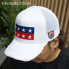 YOSHINORI KOTAKE DESIGN STAR WAPPEN MESH CAP WHITE画像