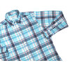 INDIVIDUALIZED SHIRTS L/S STANDARD FIT HOT WEATHER MADRAS B.D. SHIRTS aqua画像