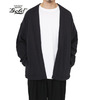 GOLD SILK NEP TWILL NO COLLAR CARDIGAN 23A-GL15254画像