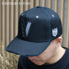 YOSHINORI KOTAKE DESIGN V LOGO MESH CAP BLACK画像