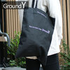 Ground Y Embroidery Slim tote画像