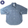 POST OVERALLS 3217 St.Louis Classic chambray shirts indigo画像