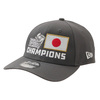 WBC 2023 Champions NEW ERA 9FORTY Adjustable Hat Japan Baseball GRAY画像