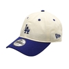 NEW ERA 9TWENTY MLB Side Logo ロサンゼルス・ドジャース ミニロゴ クロームホワイト ダークロイヤルバイザー 13516078画像