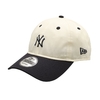 NEW ERA 9TWENTY MLB Side Logo ニューヨーク・ヤンキース ミニロゴ クロームホワイト ネイビーバイザー 13516061画像