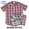 THE BAGGY 2 SN MADRAS B.D S/S画像