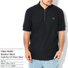 FRED PERRY M5714 Bomber Neck Half Zip S/S Polo Shirt画像