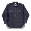 Workers Pullover Work Shirt, Denim画像